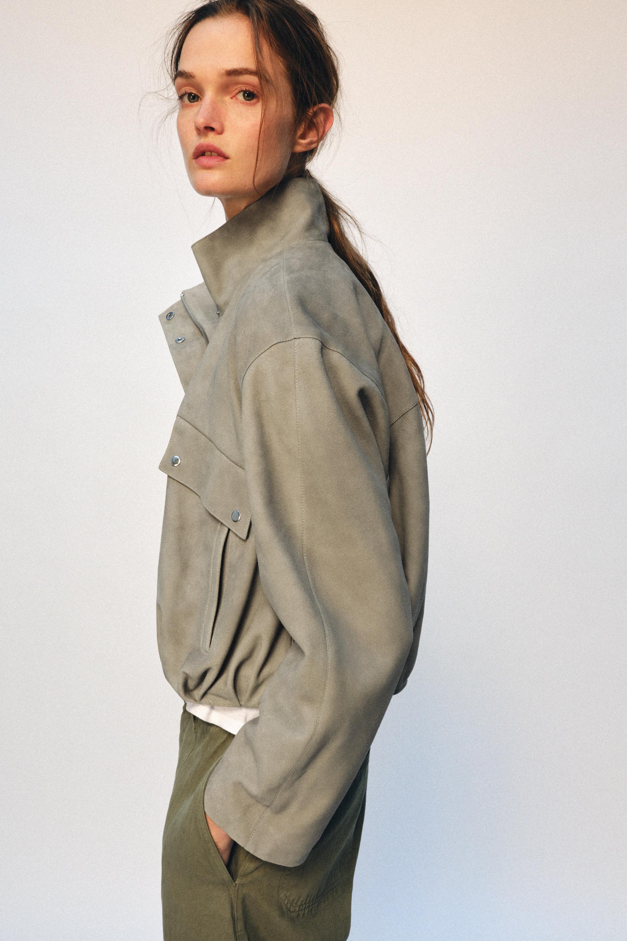 ZW COLLECTION LIMITED EDITION SUEDE LEATHER JACKET